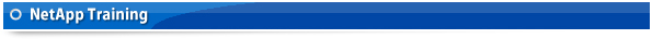 NetApp Training